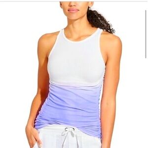 Athleta Pure Dip Dye Ombre Racerback Size XS